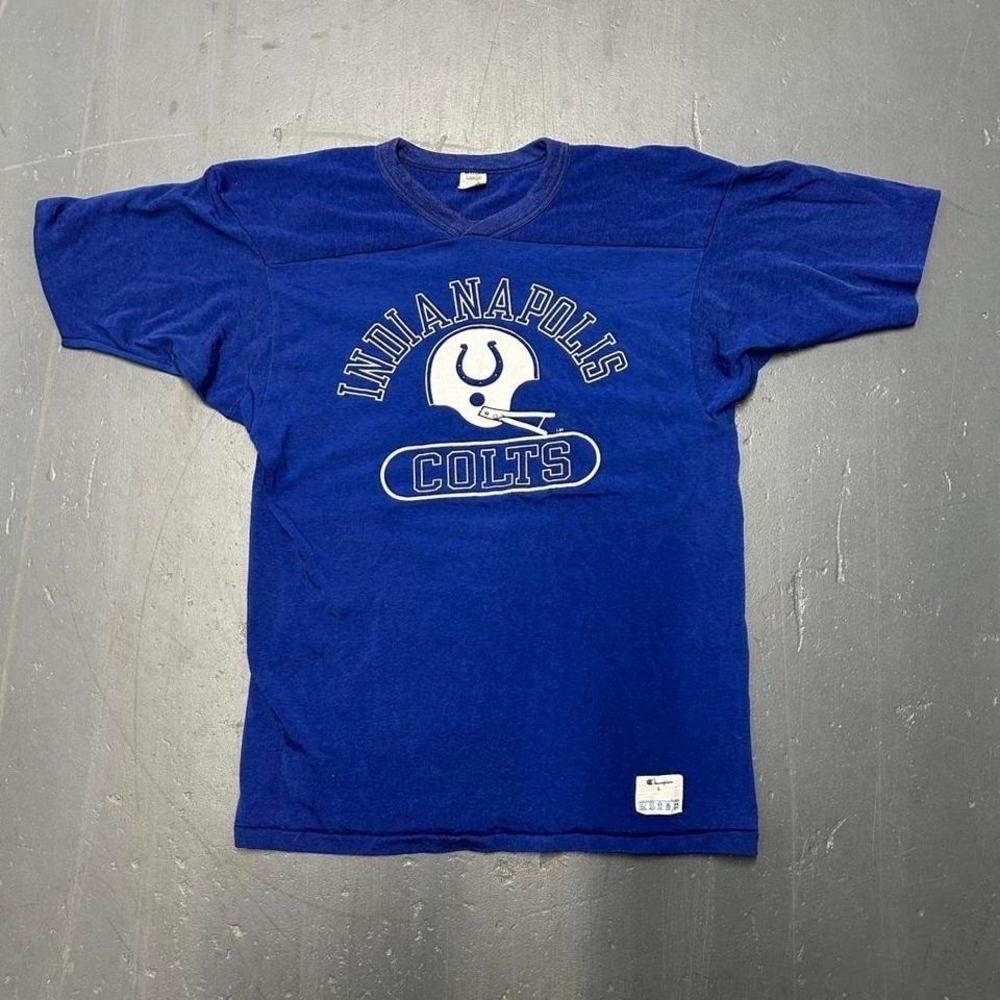 Vintage late 70s/80s Indianapolis Colts champion brand jersey style Shirt